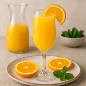 Mockmosa served at brunch