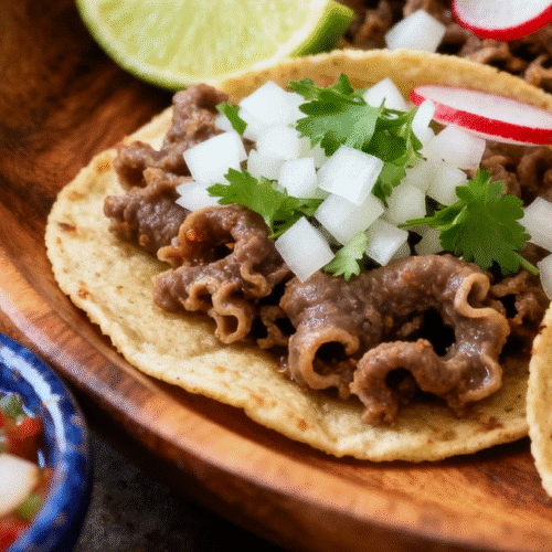 Discover the best toppings and salsas to complement crispy tripa tacos. From classic onions and cilantro to fiery salsas and creamy avocado, elevate your taco game