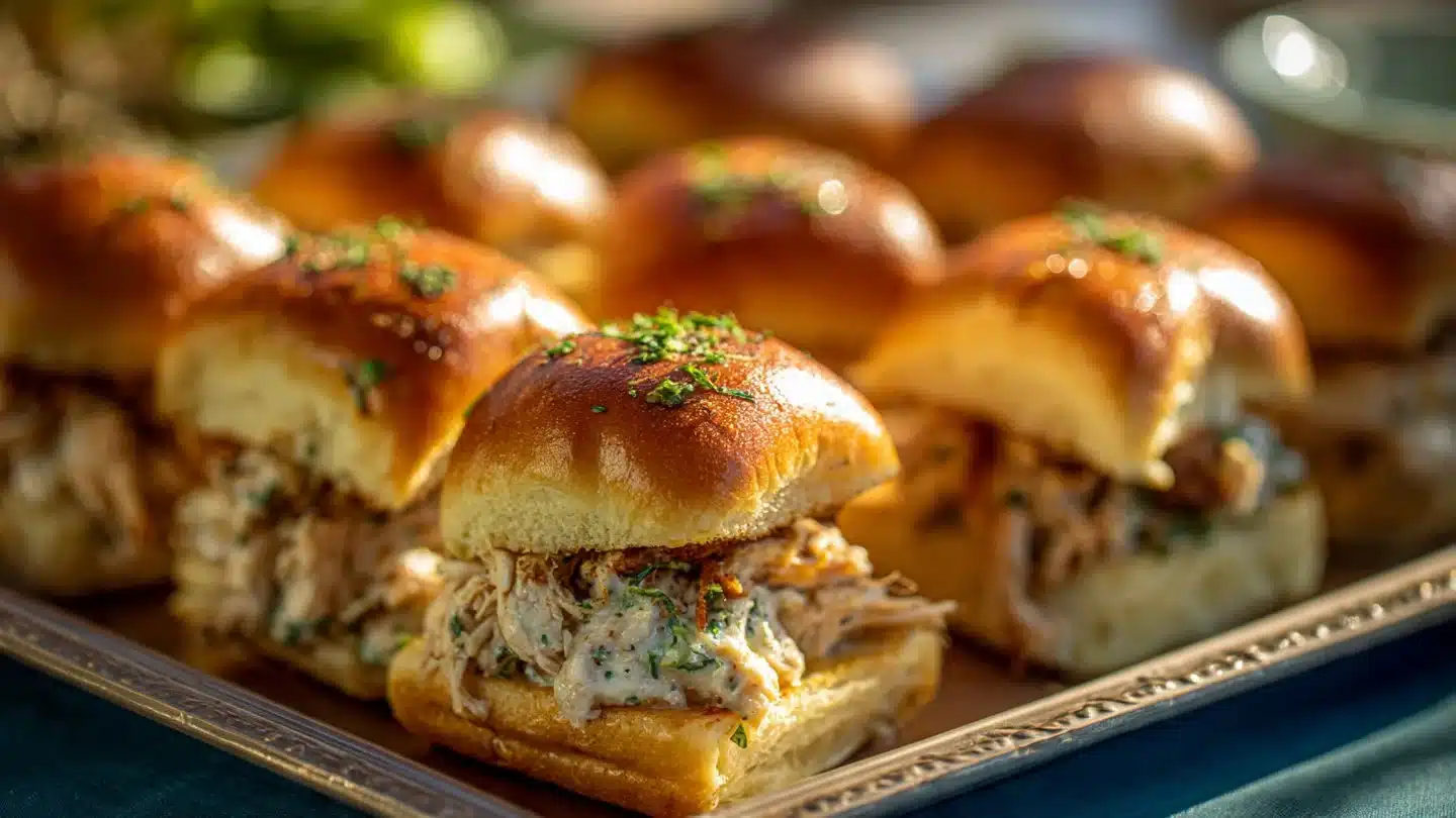 Crack Chicken Sliders: The Tiny Sandwich That Steals Every Party