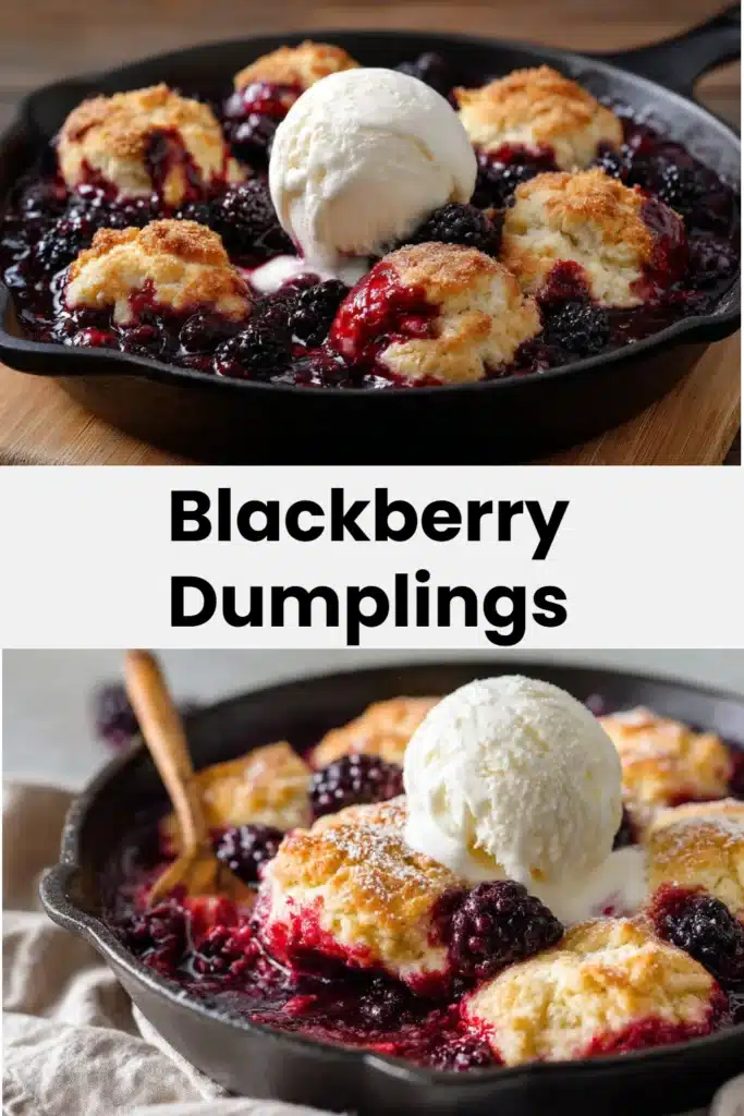 Blackberry Dumplings