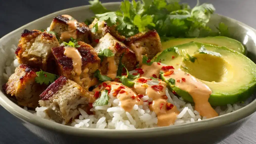 Coconut Chicken Rice Bowl: A Tropical Twist in 20 Minutes
