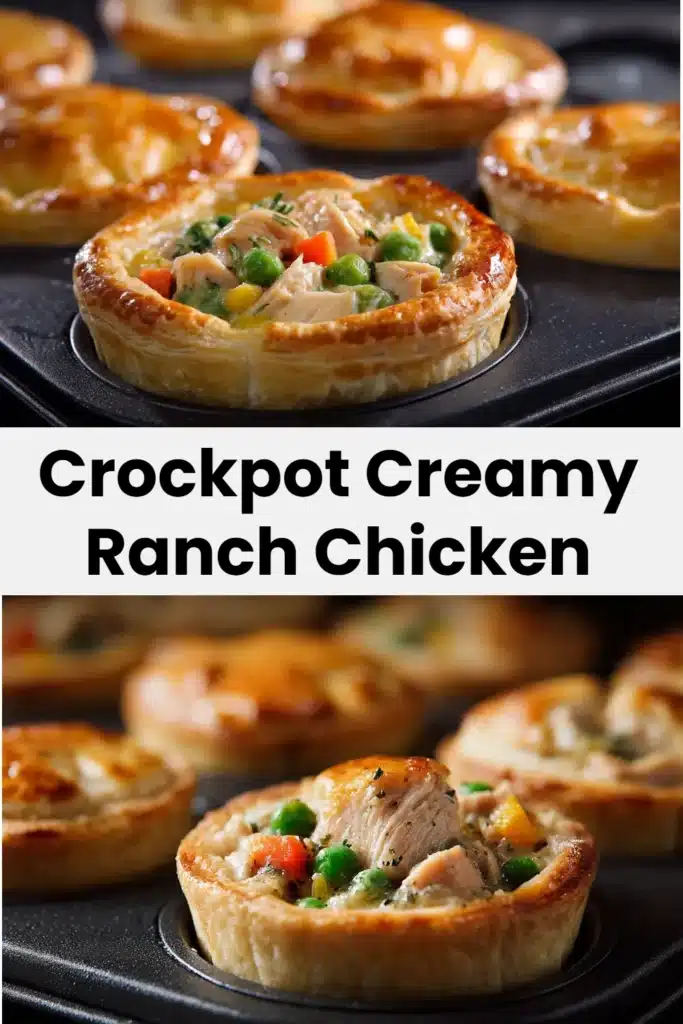 Crockpot Creamy Ranch Chicken