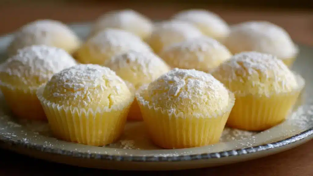 Fluffy Japanese Cotton Cheesecake Cupcakes