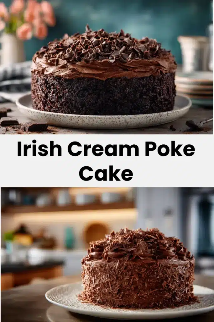 Irish Cream Poke Cake