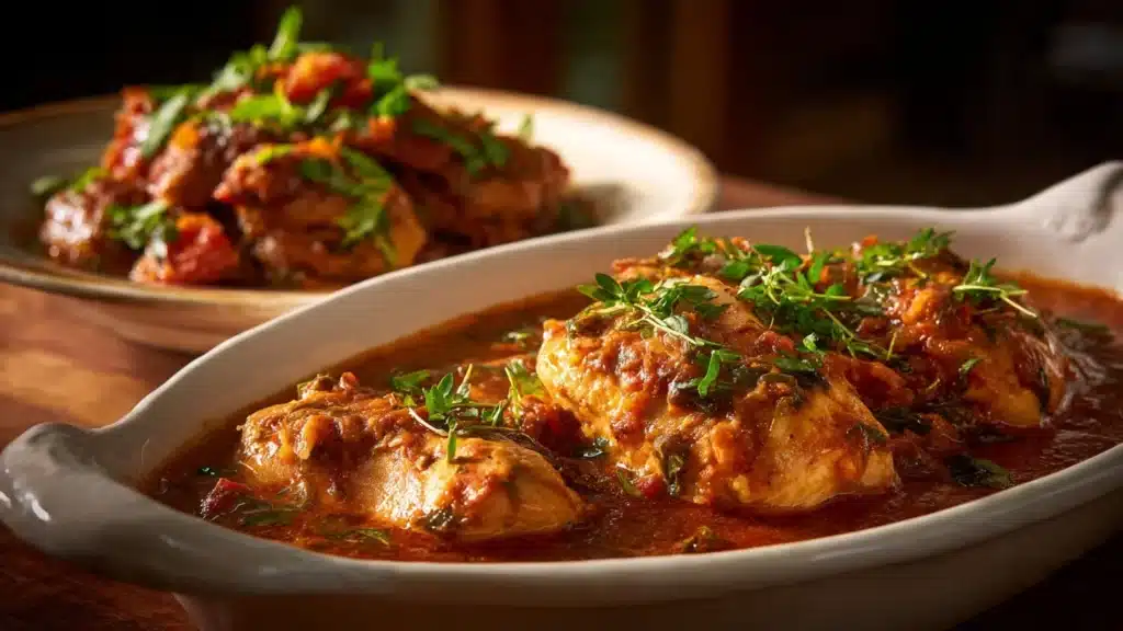Slow Cooker Creamy Tomato Basil Chicken