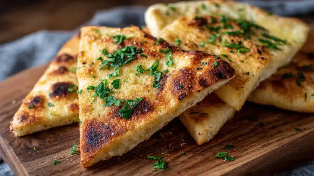 The Best Easy Garlic Naan Bread