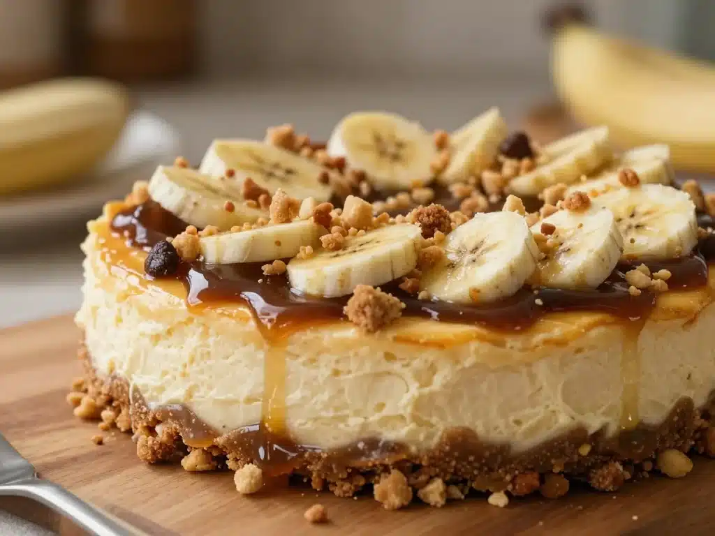 Banana Pudding Crunch Cheesecake