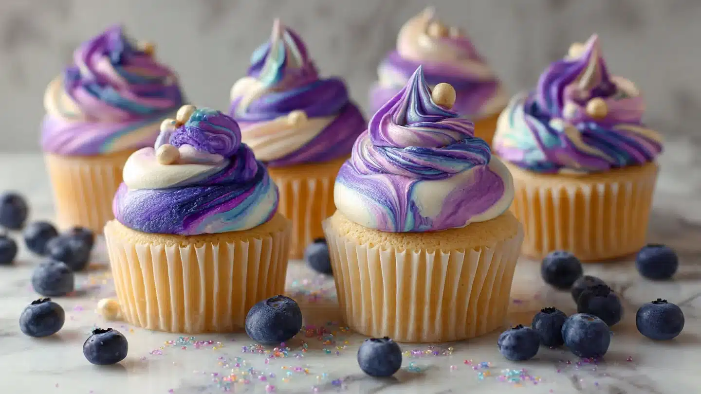Blueberry Swirl Yogurt Bites