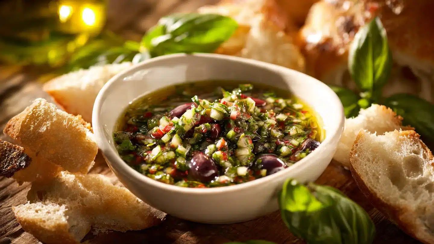 This 10-Minute Bread Dipping Oil Will Change Your Life