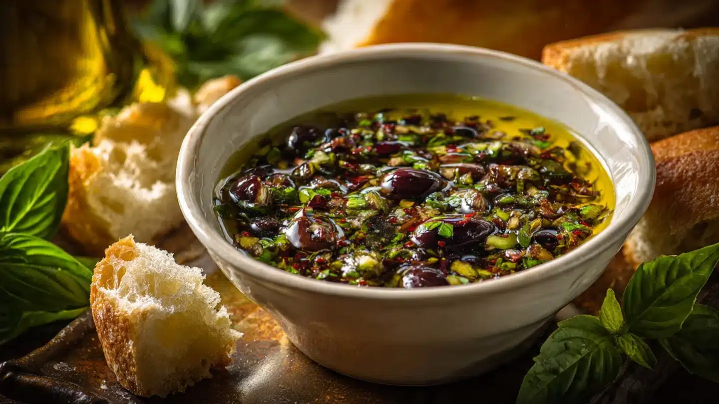 Bread Dipping Oil (Ready in 10 Minutes)