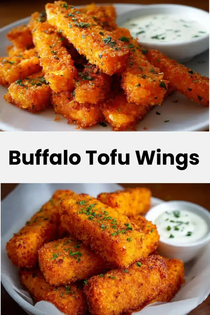 Buffalo Tofu Wings