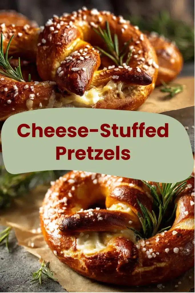 Cheese-Stuffed Pretzels