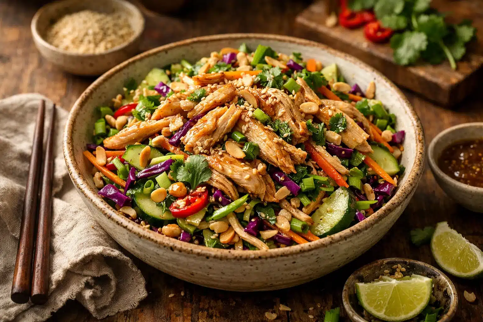 Chinese-Inspired Chicken Salad
