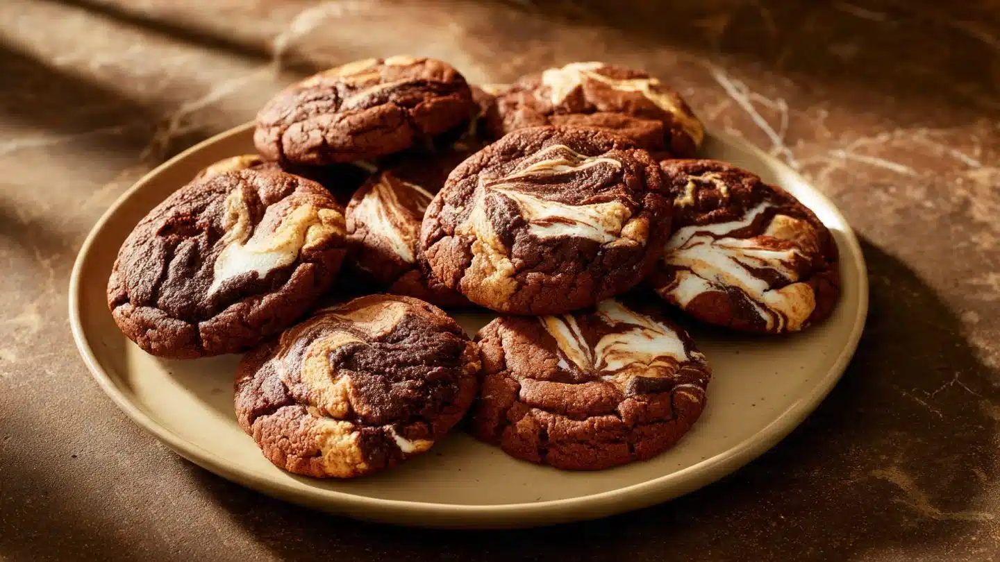 Chocolate Marshmallow Cookies