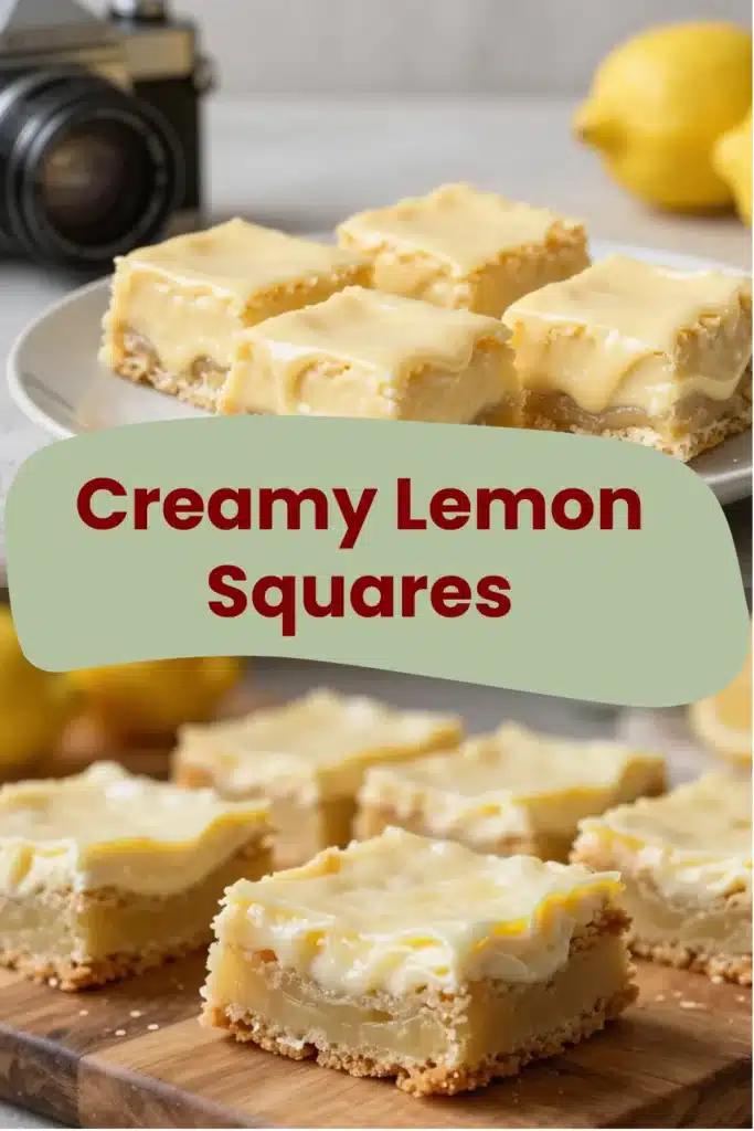 Creamy Lemon Squares