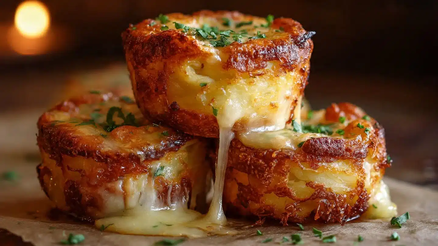 Crispy Cheesy Mashed Potato Bites
