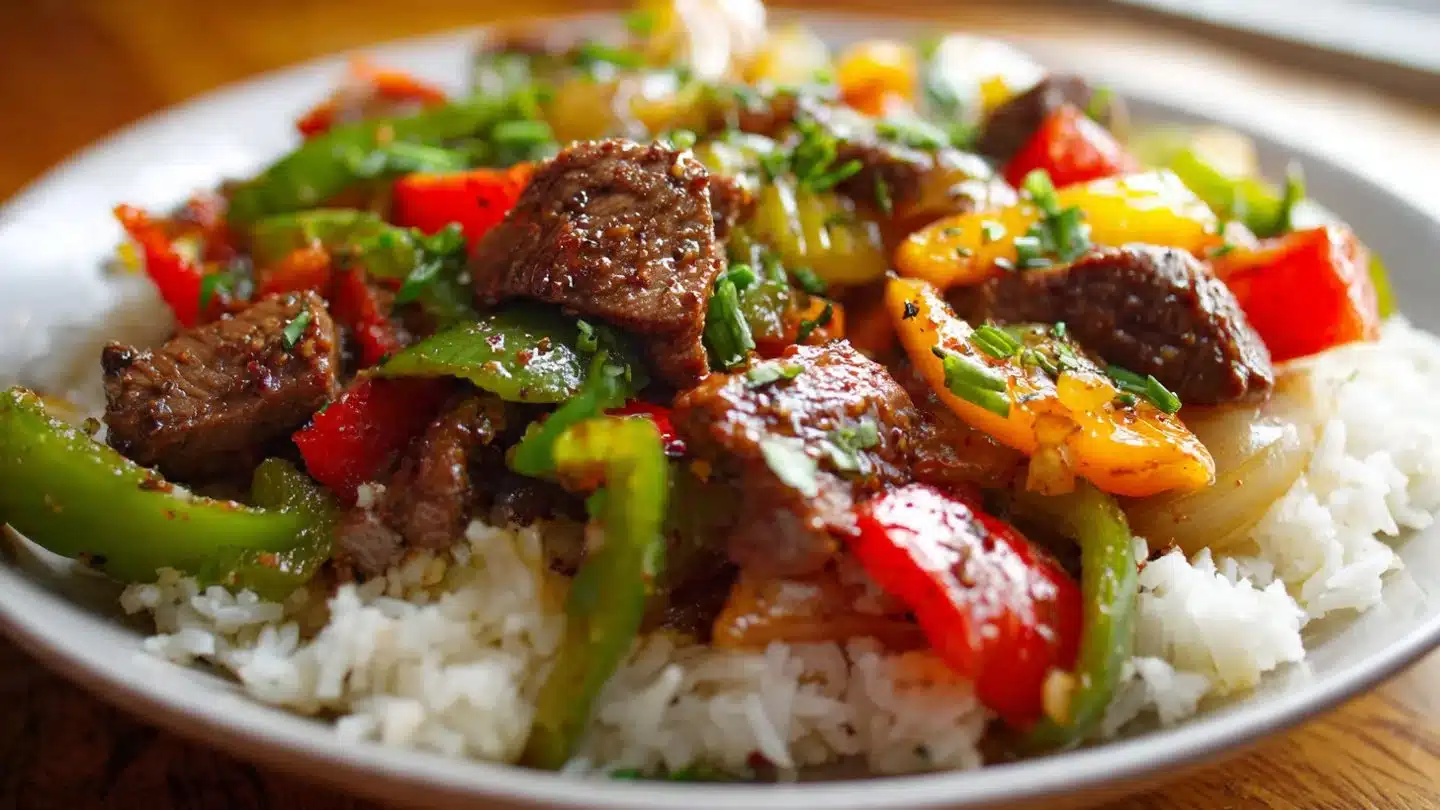 Easy Beef and Peppers Skillet Recipe – One Pan Wonder