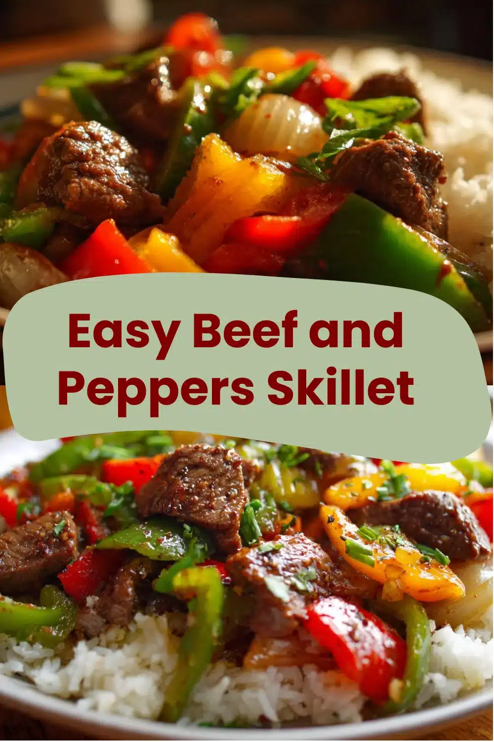 Easy Beef and Peppers Skillet