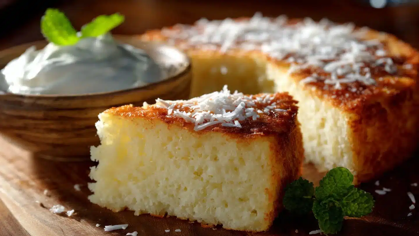 Fluffy Coconut Pound Cake Recipe