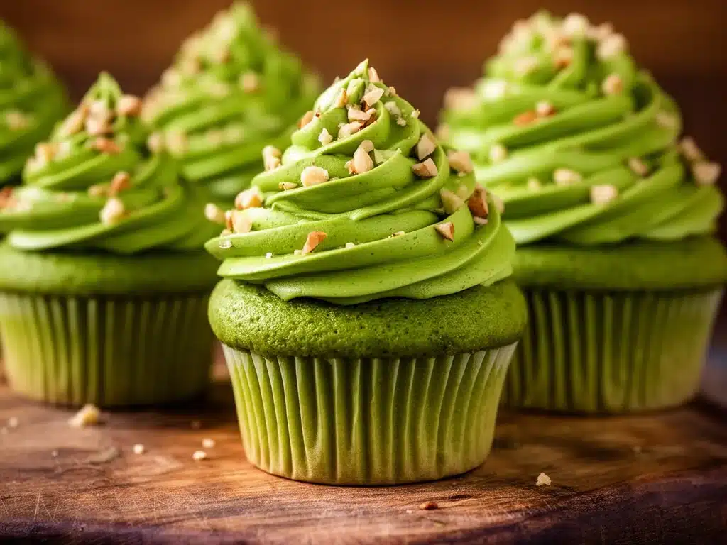 Green Velvet Cupcakes
