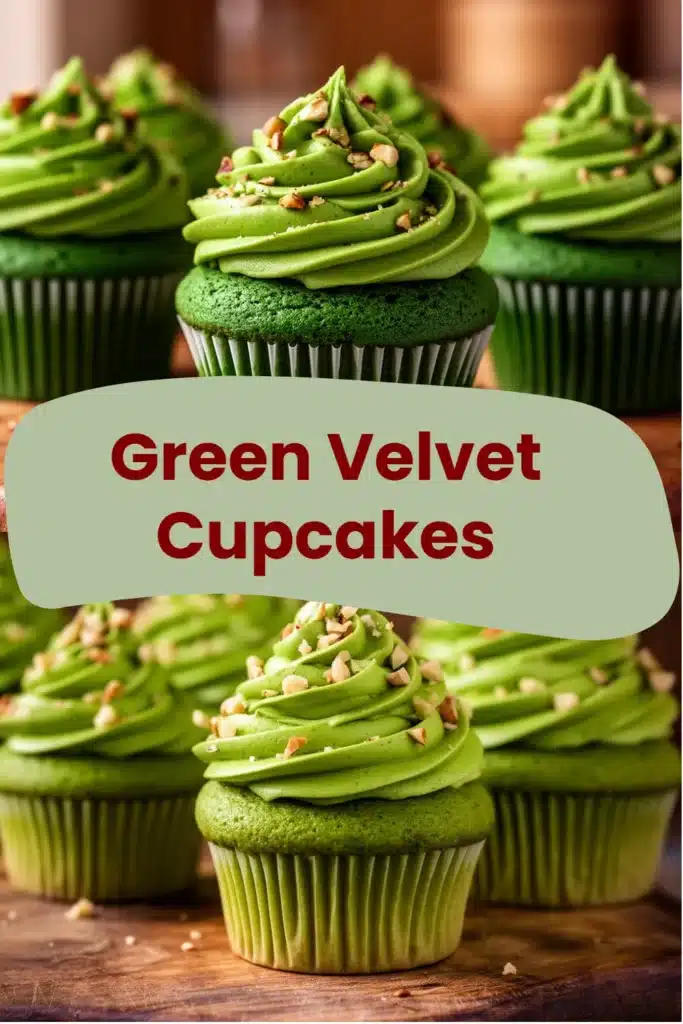 Green Velvet Cupcakes