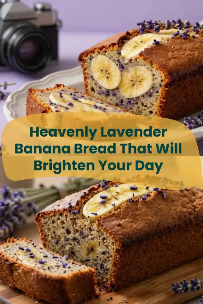 Heavenly Lavender Banana Bread That Will Brighten Your Day