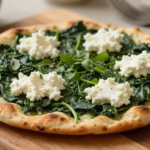 Easy spinach cottage cheese flatbreads ready to serve at any meal