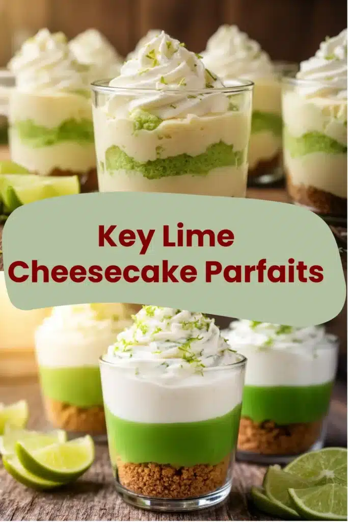 Key Lime Cheesecake Parfaits