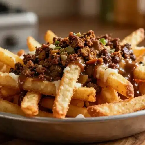 Delicious Louisiana Voodoo Fries inspired by Wingstop's recipe