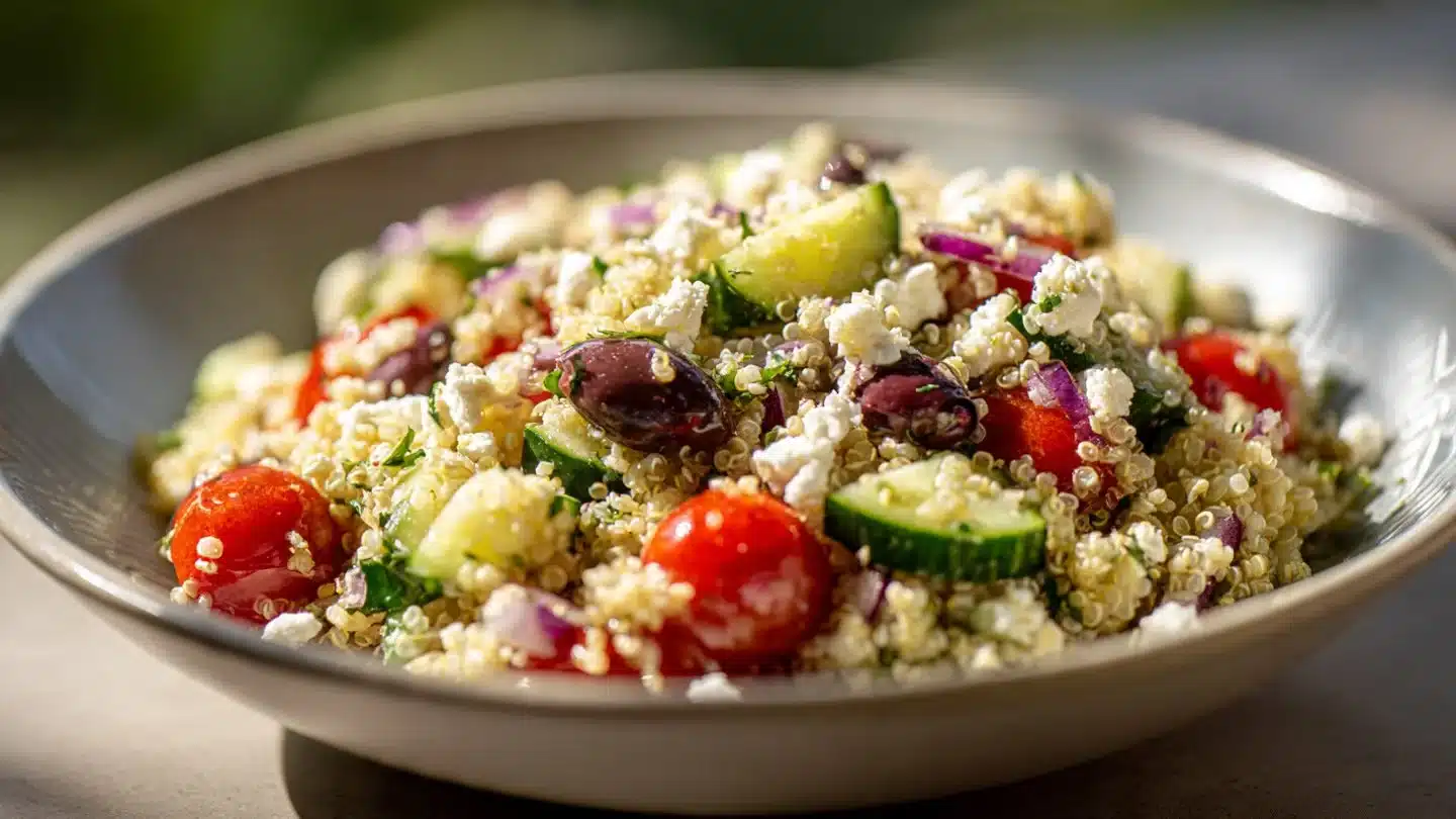 Mediterranean Quinoa Salad