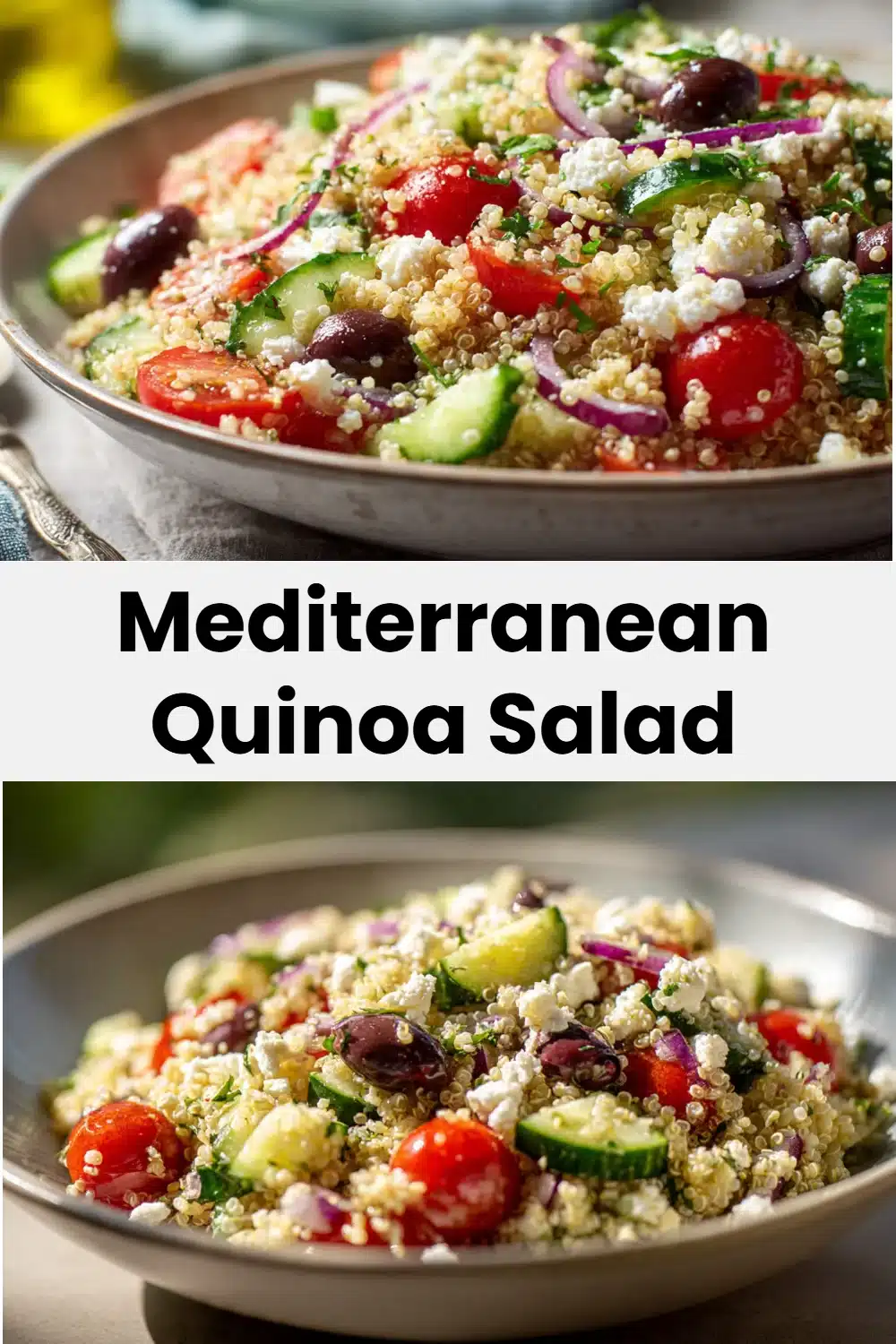 Mediterranean Quinoa Salad