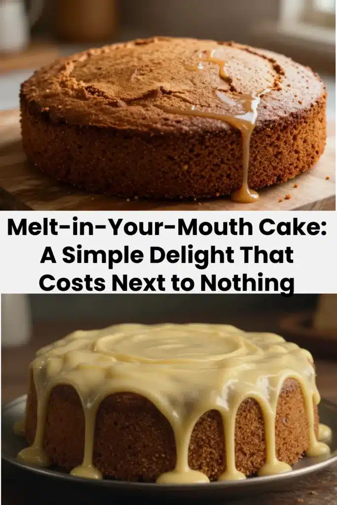Melt-in-Your-Mouth Cake: A Simple Delight That Costs Next to Nothing