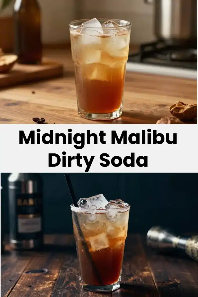 Midnight Malibu Dirty Soda