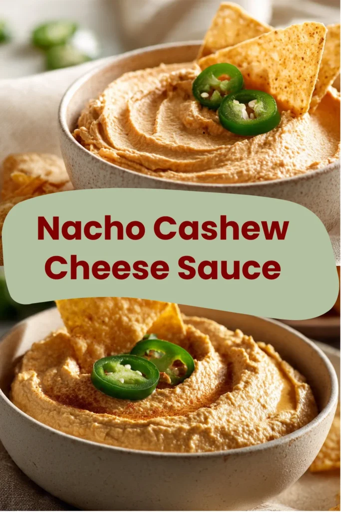Nacho Cashew Cheese Sauce