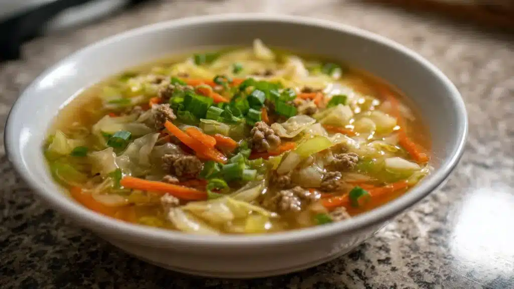 Paleo Egg Roll Soup