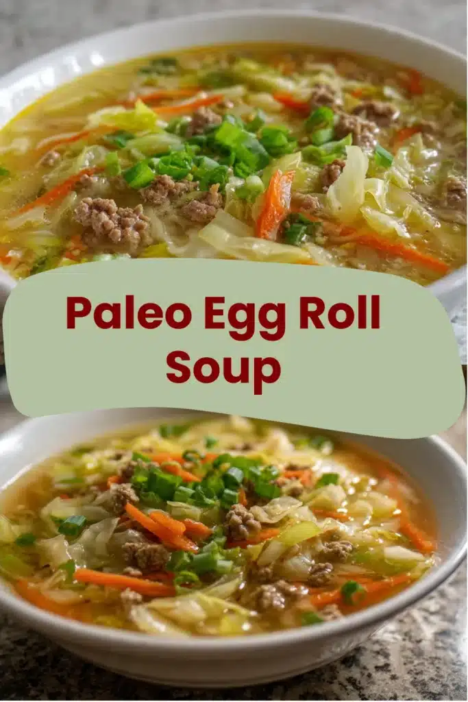Paleo Egg Roll Soup
