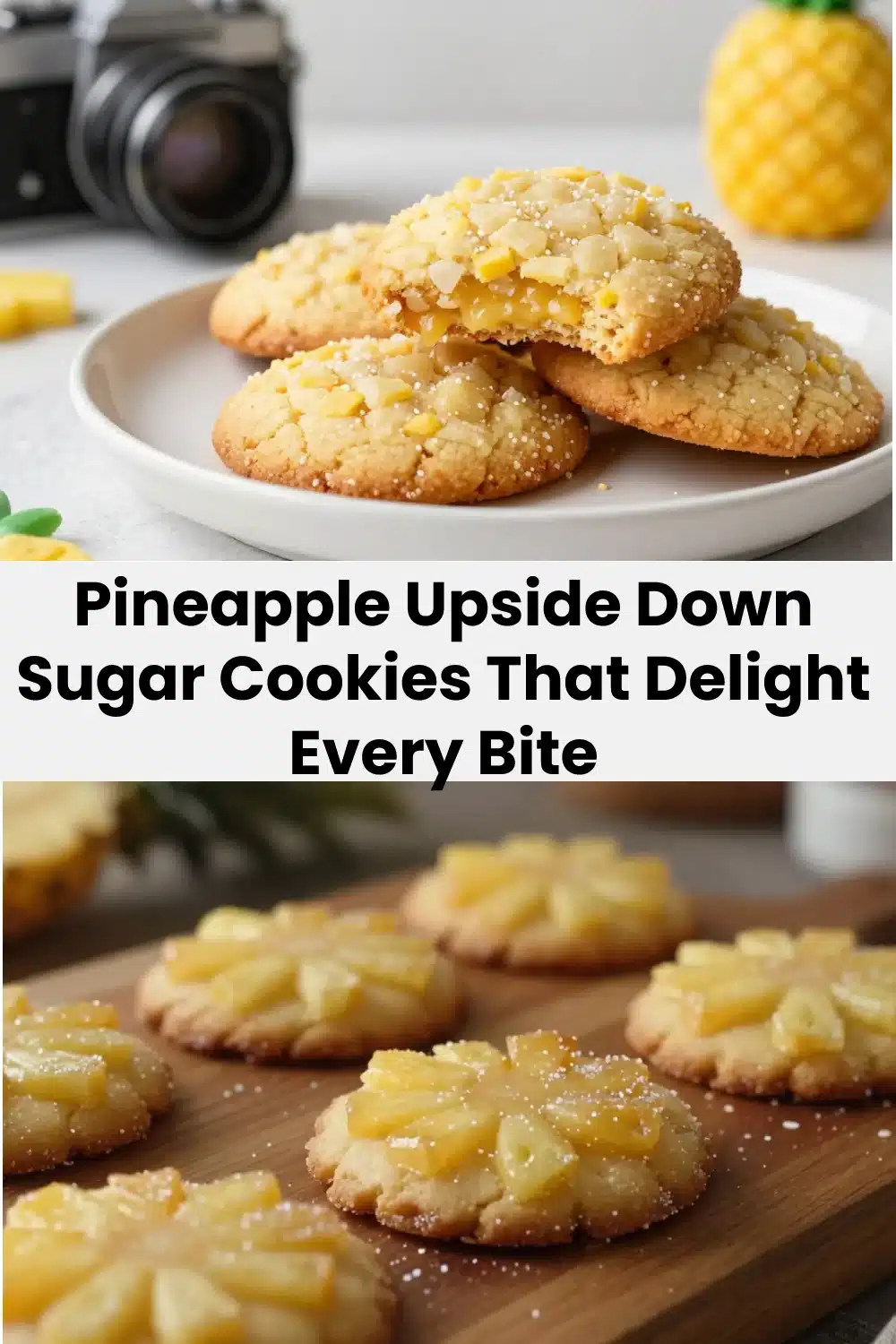 Pineapple Upside Down Sugar Cookies That Delight Every Bite