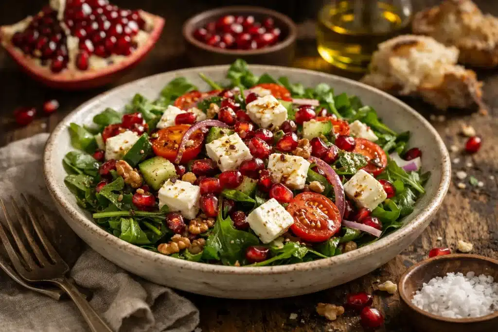 Pomegranate and Feta Salad