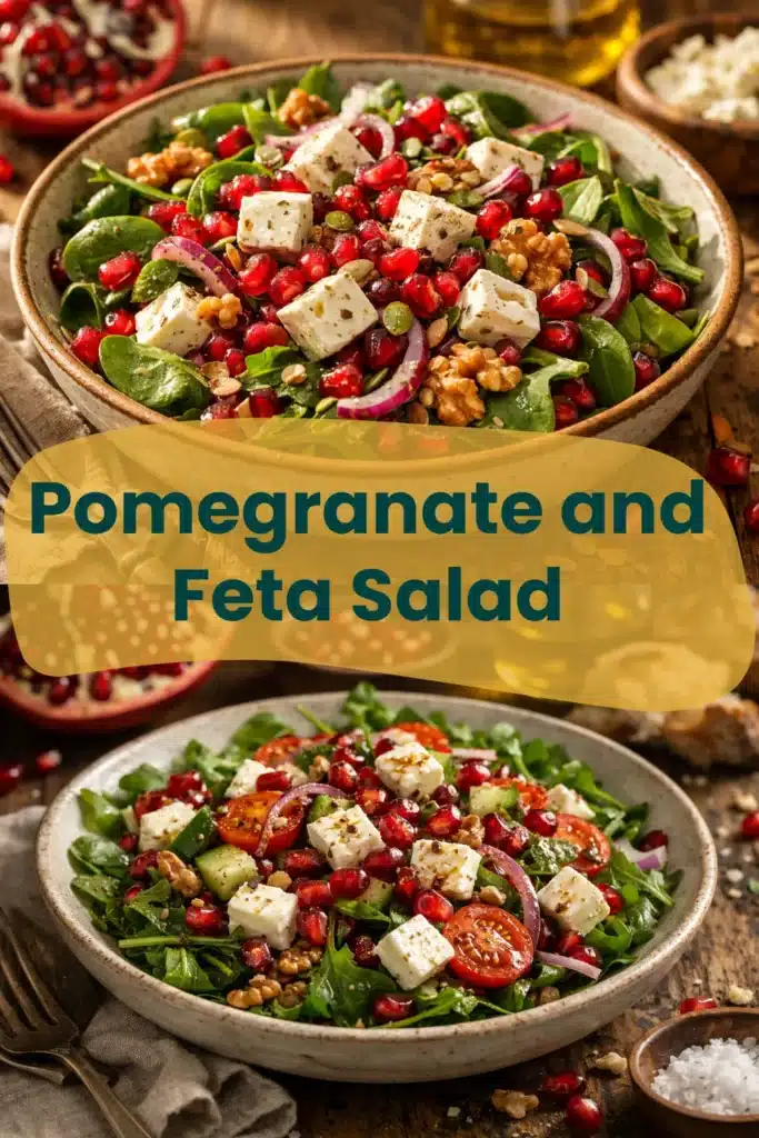 Pomegranate and Feta Salad