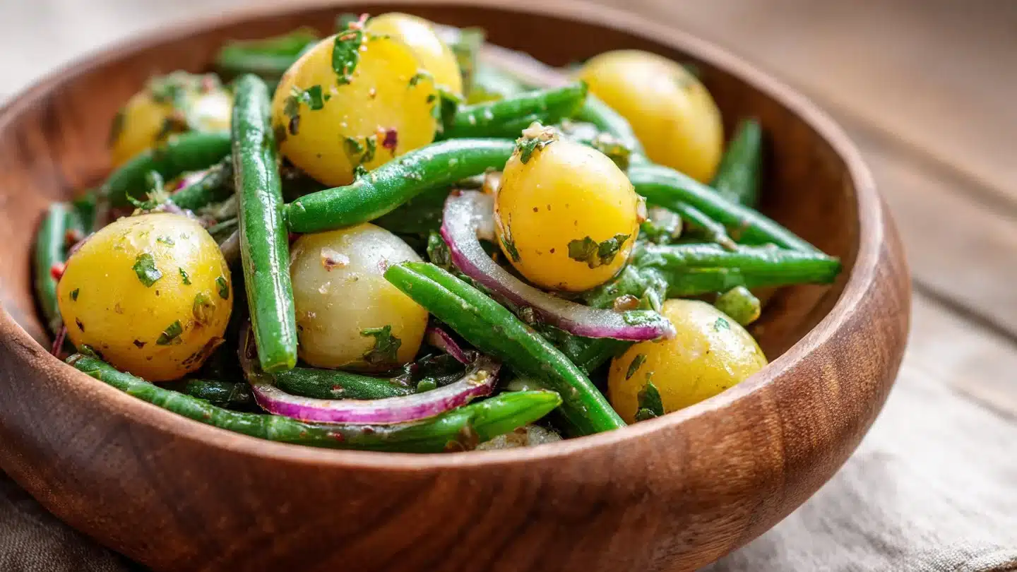 Quick Green Bean Potato Salad Recipe - Ready in 30 Minutes