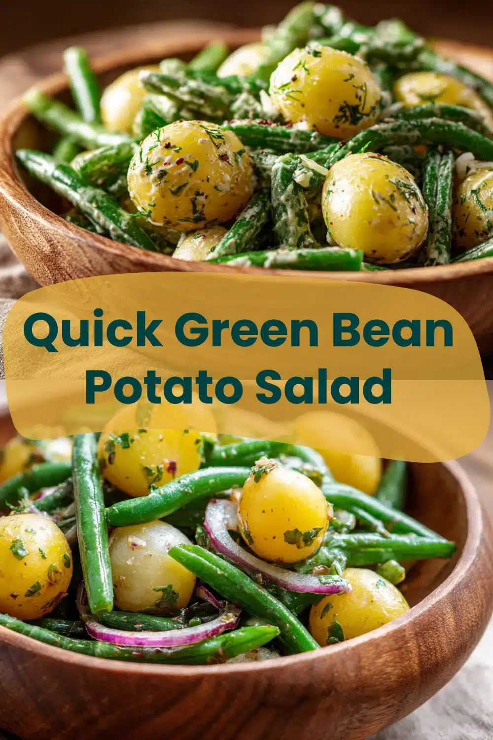 Quick Green Bean Potato Salad