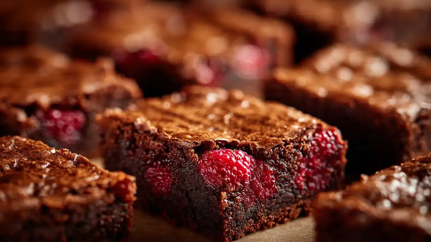 Irresistible Raspberry Brownies You’ll Actually Make
