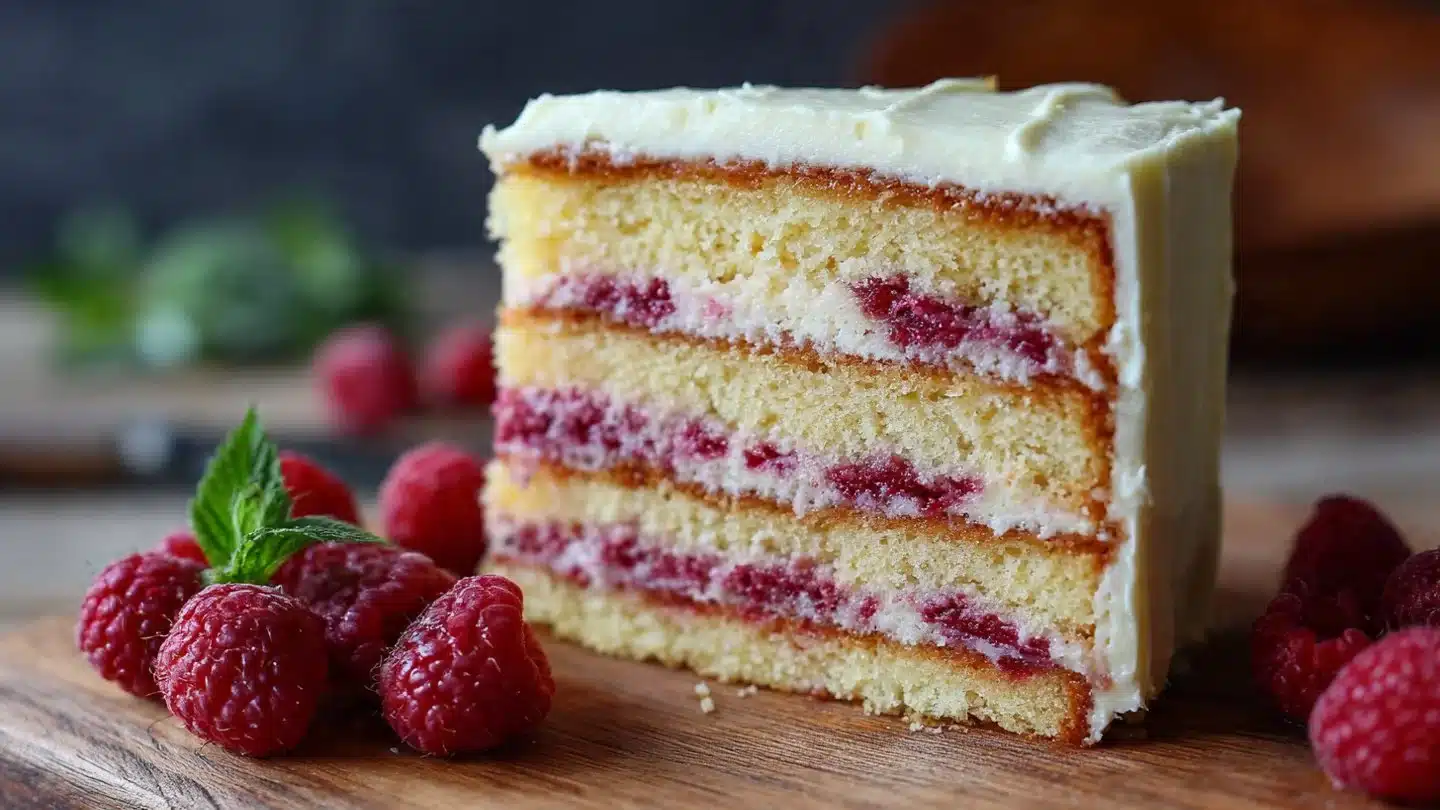 Raspberry Lemon Cake