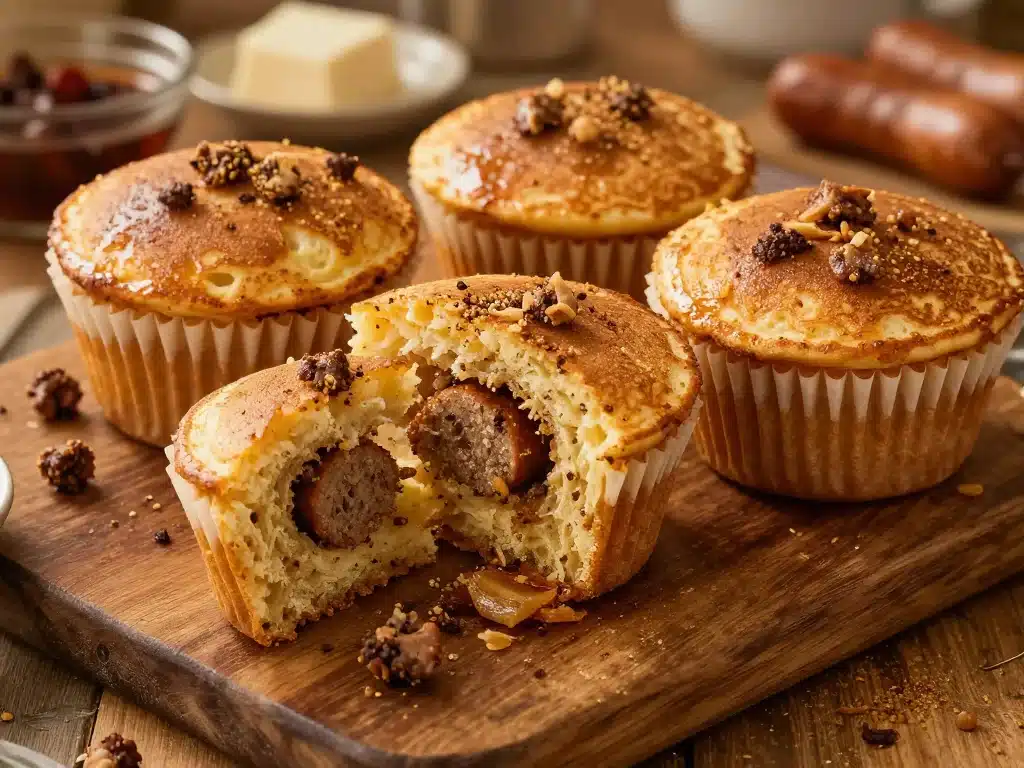 Sausage Pancake Muffins