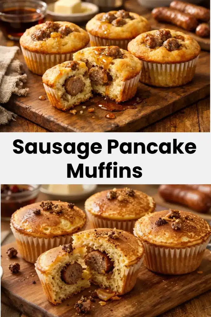 Sausage Pancake Muffins