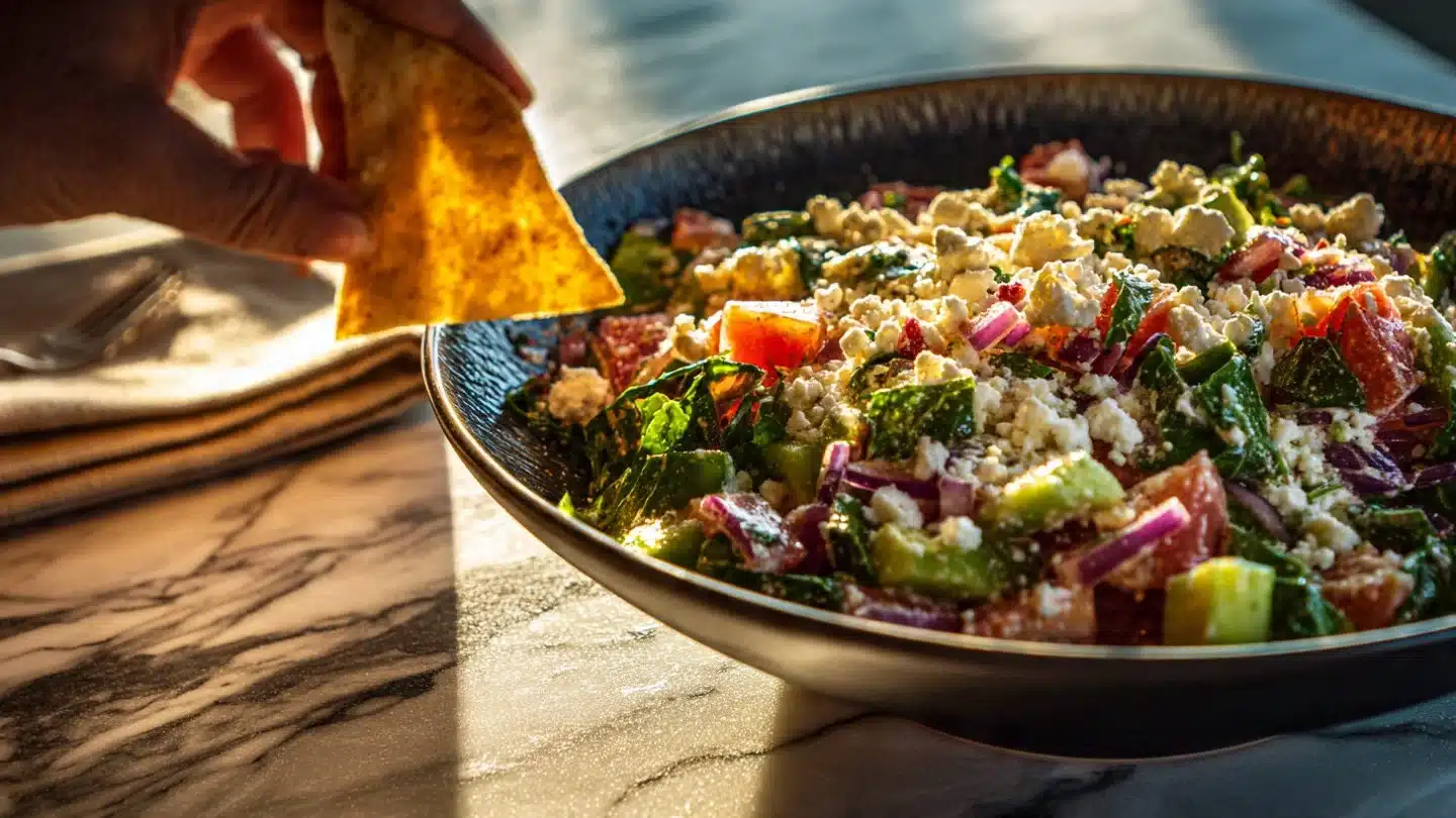 Seriously Addicting Avocado Feta Dip