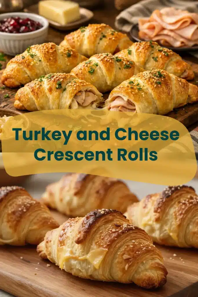Turkey and Cheese Crescent Rolls