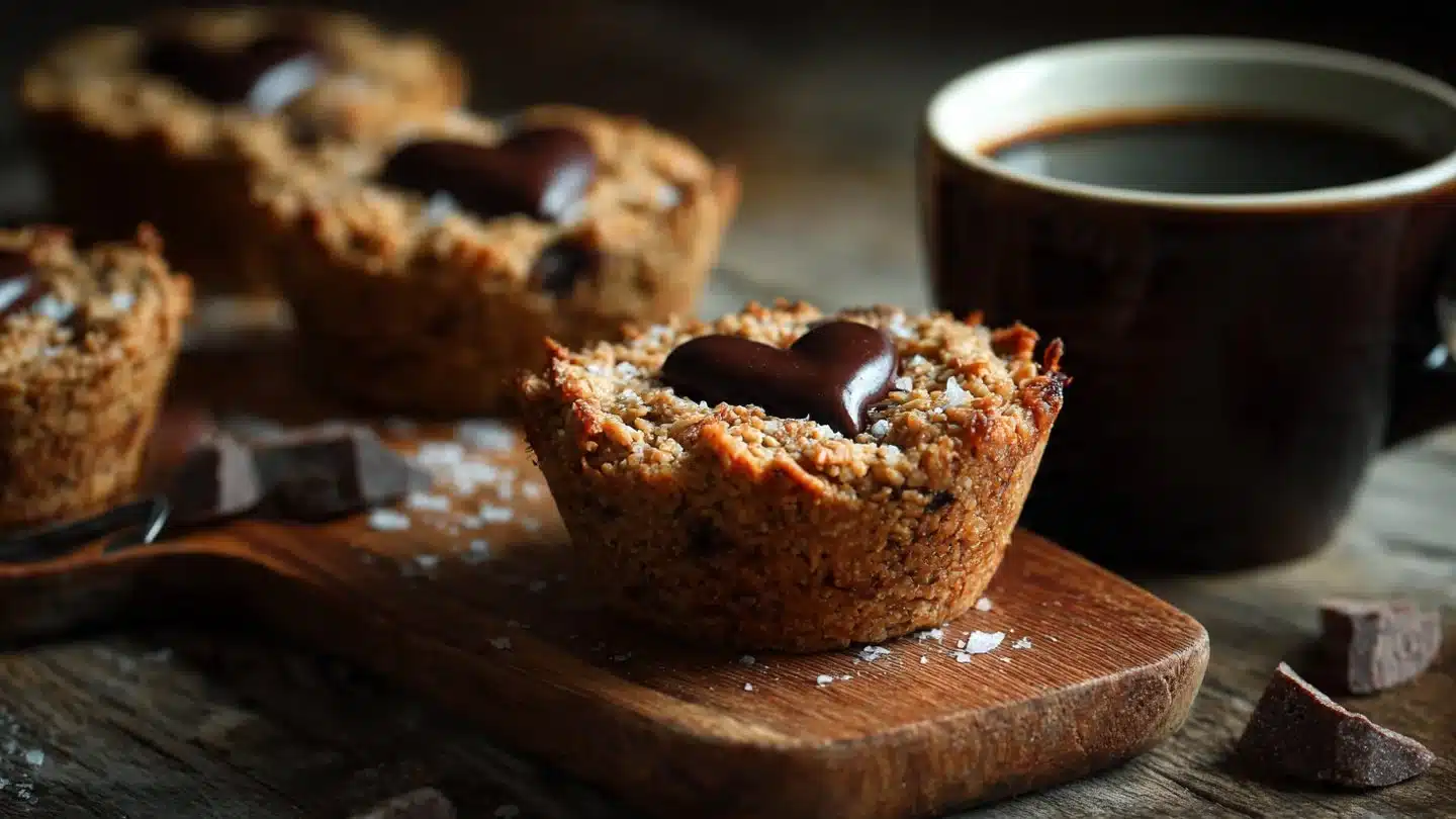 3 Ingredient No Bake Peanut Butter Oatmeal Cookie Cups