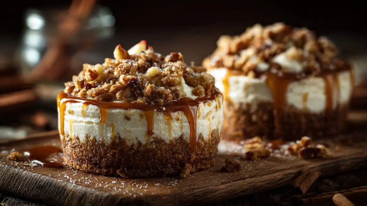 Mini Apple Crisp Cheesecakes: Your Perfect Fall Treat!