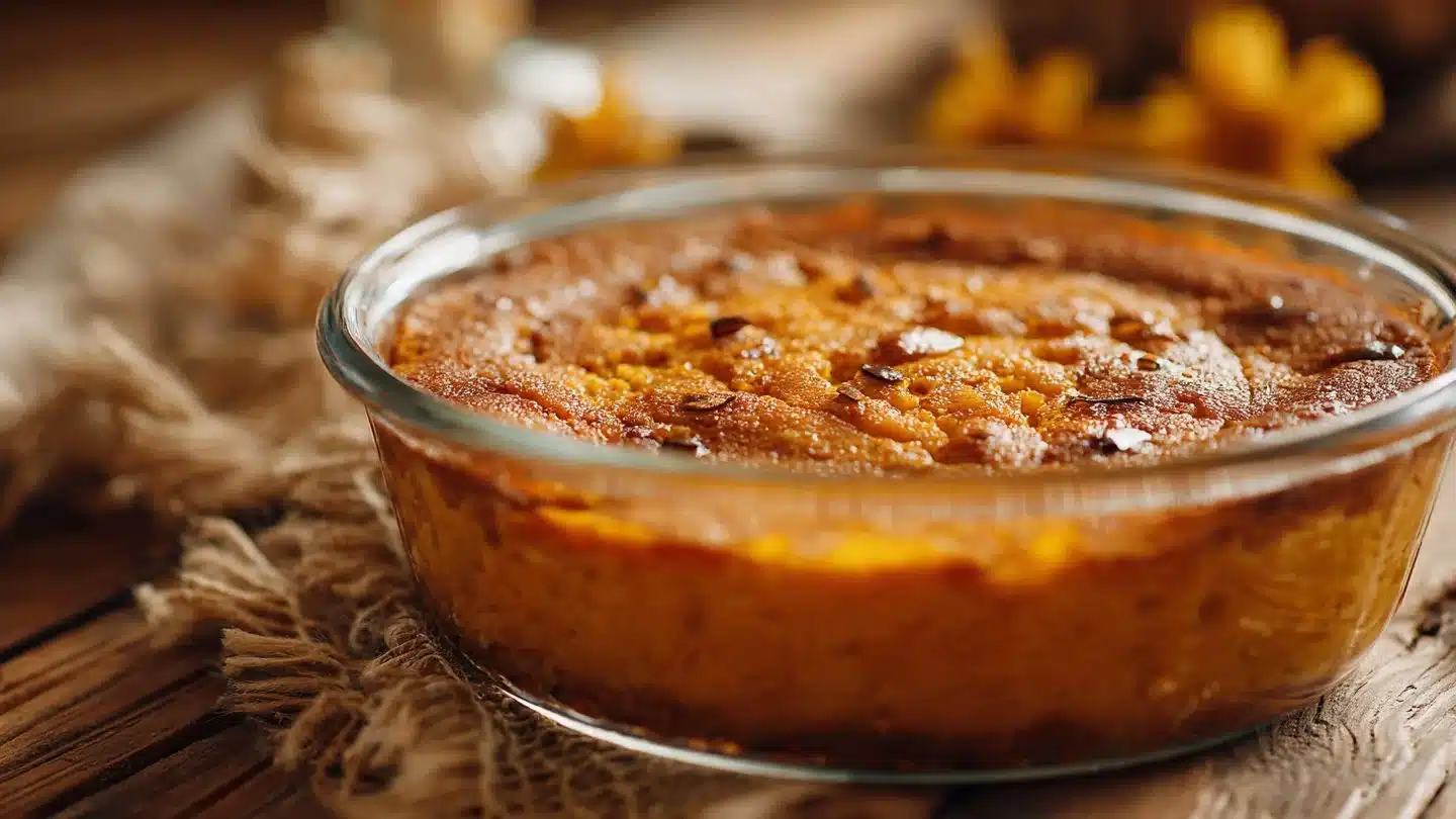 Delicious Baked Pumpkin Pudding: A Cozy Fall Treat